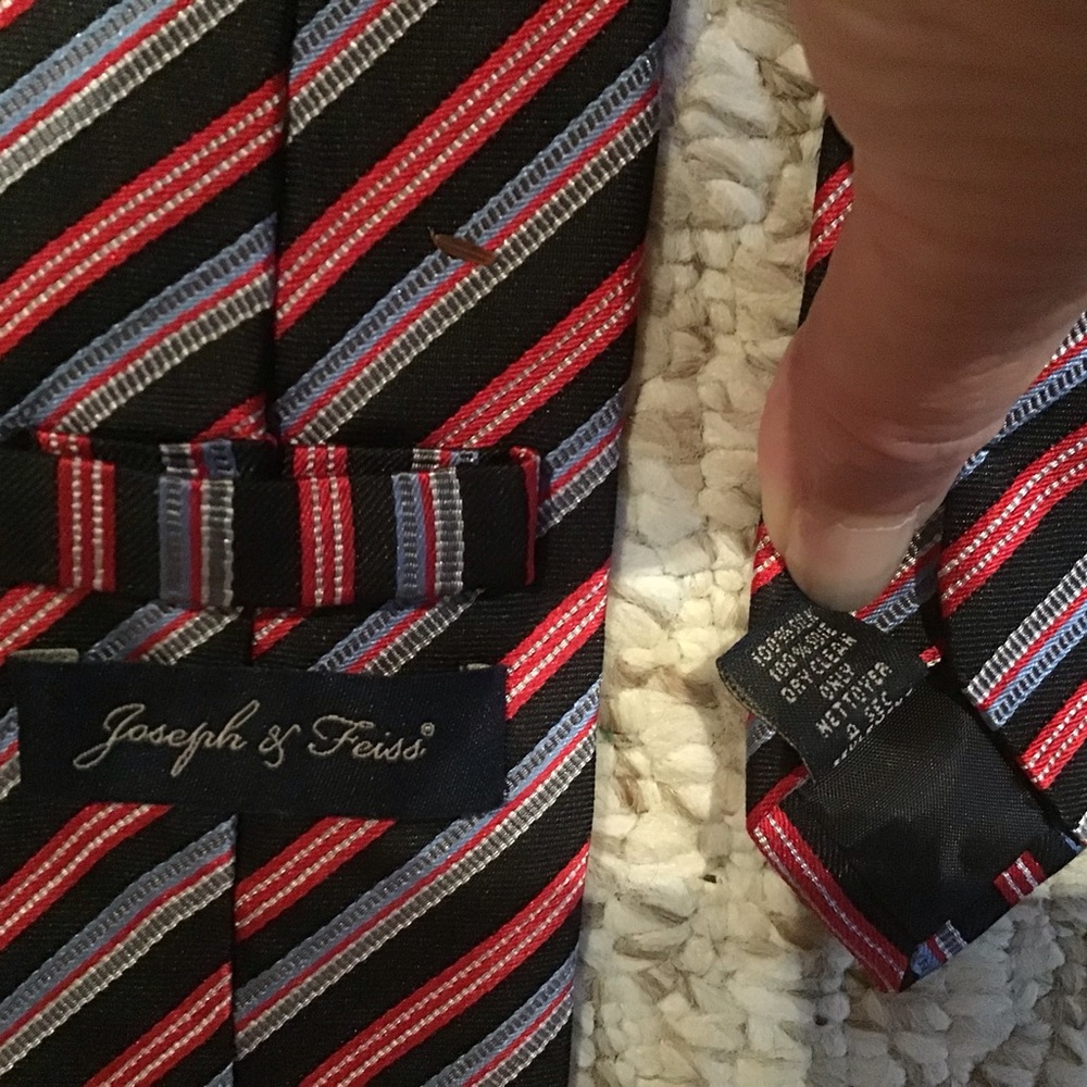 Men's Striped and Patterned Tie Set - Picture 2 of 5